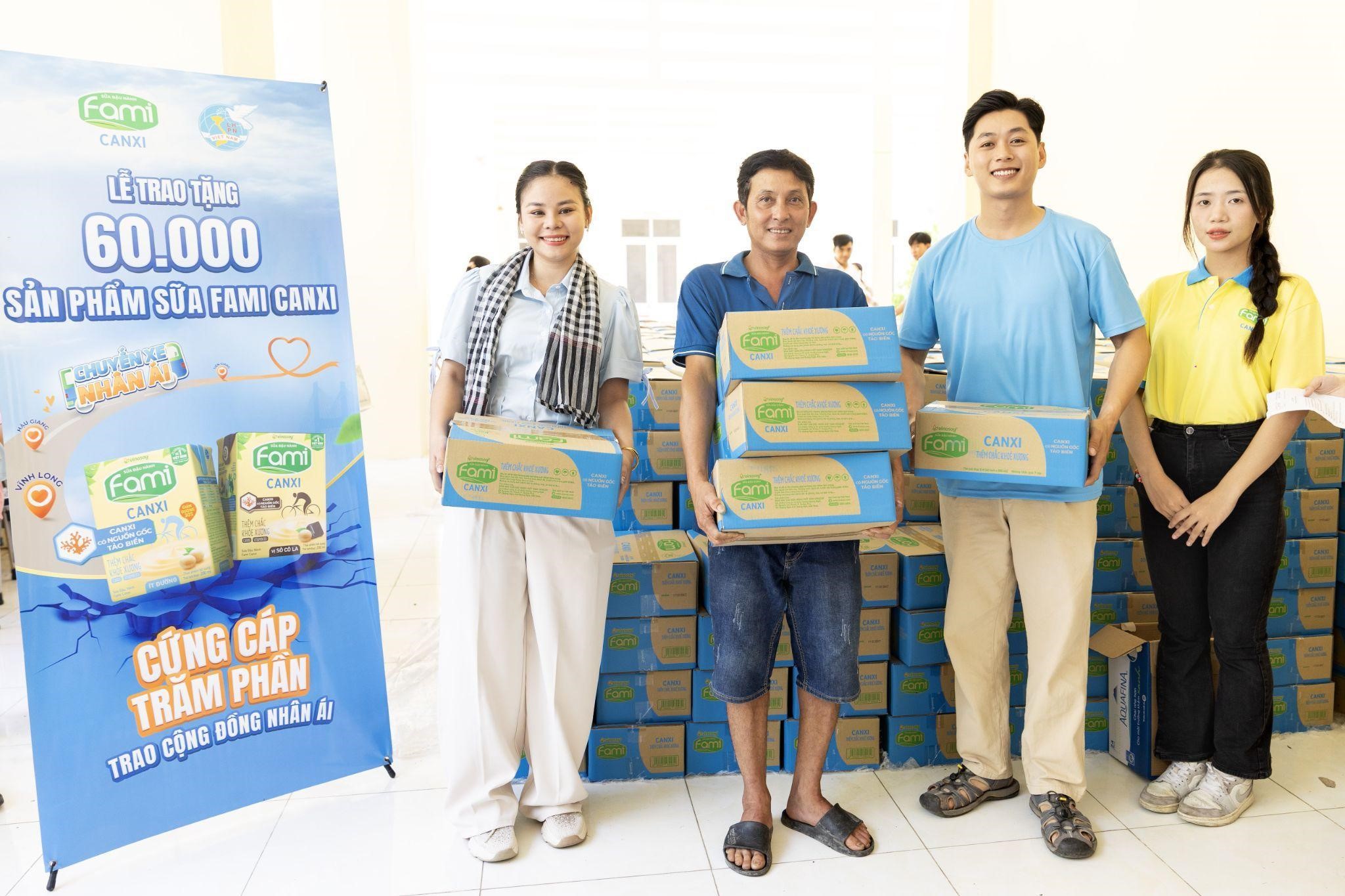 Fami Canxi - Hành trình lan tỏa nhân ái cùng Miền Tây cứng cáp hơn mỗi ngày